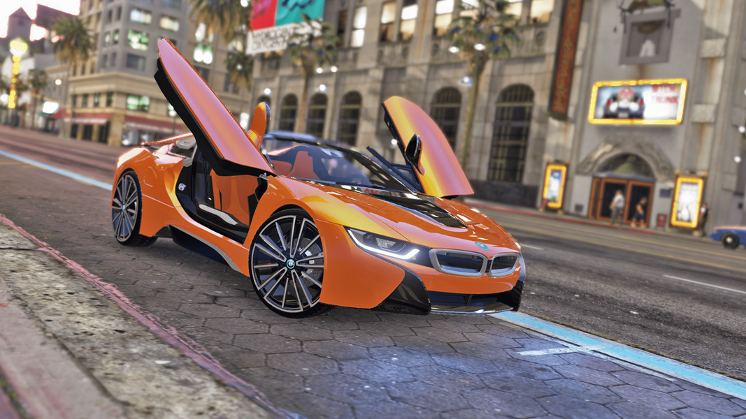 BMW i8 City Driving Simulator - عکس بازی موبایلی اندروید