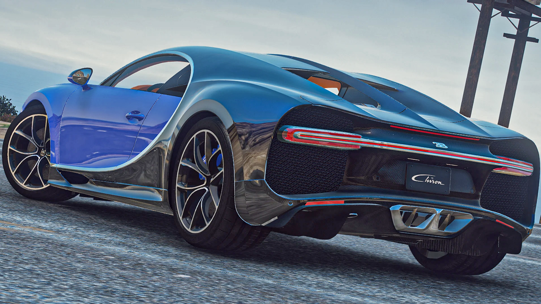 Bugatti Chiron Driving Simulat - عکس بازی موبایلی اندروید