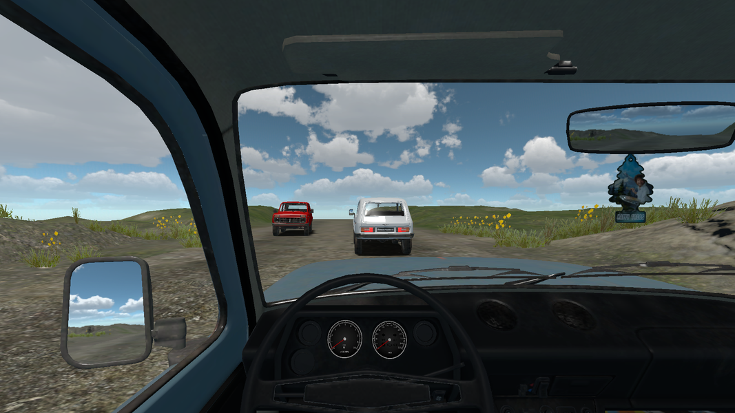 Lada Driving Simulator - Gameplay image of android game