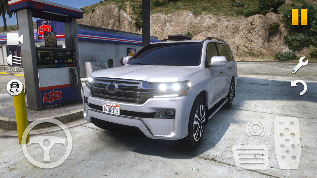 Toyota Land Cruiser Simulator - عکس بازی موبایلی اندروید