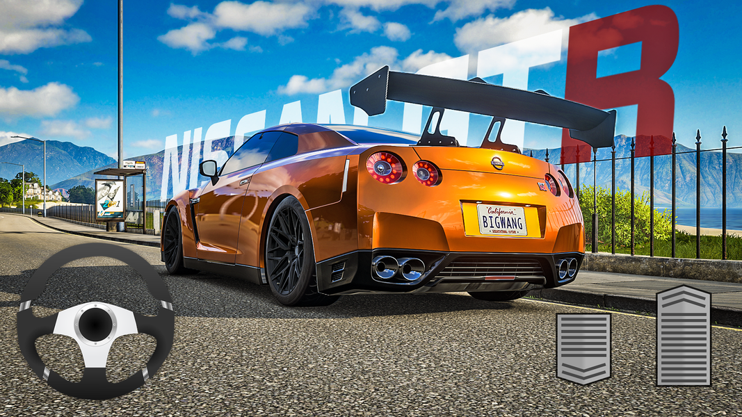 Nissan GT-R Driving Simulator - Gameplay image of android game