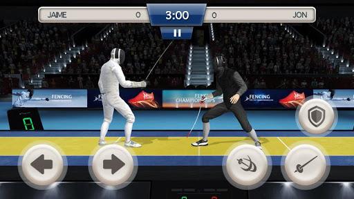 Fencing Swordplay ۳D - عکس بازی موبایلی اندروید