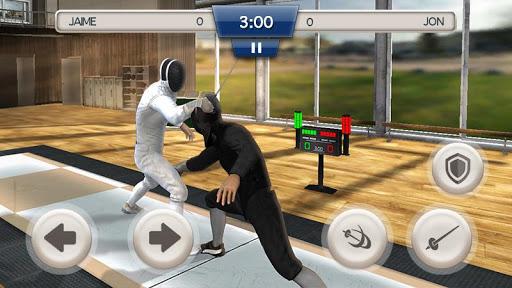 Fencing Swordplay ۳D - عکس بازی موبایلی اندروید
