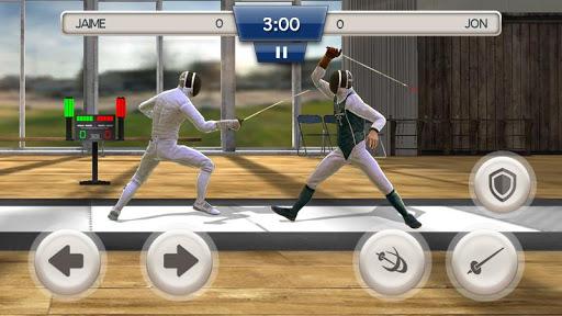 Fencing Swordplay ۳D - عکس بازی موبایلی اندروید