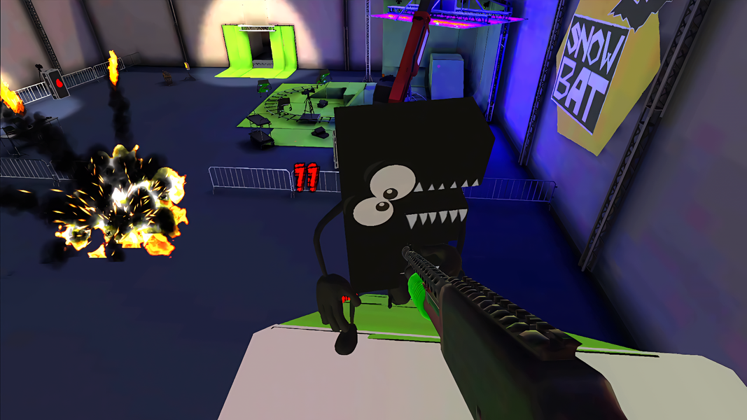 Zombie alphabet: 3D online - عکس بازی موبایلی اندروید