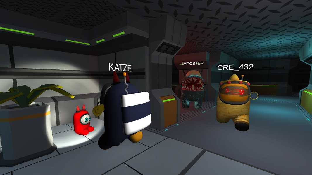 Imposter ۳D: online horror - عکس بازی موبایلی اندروید