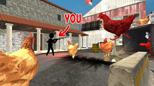 Cluck Shot: Chicken War - عکس بازی موبایلی اندروید