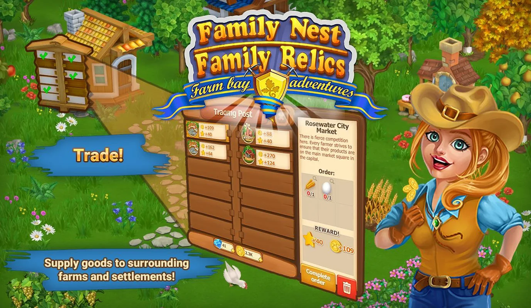 Family Nest: Farm Adventure - Image screenshot of android app