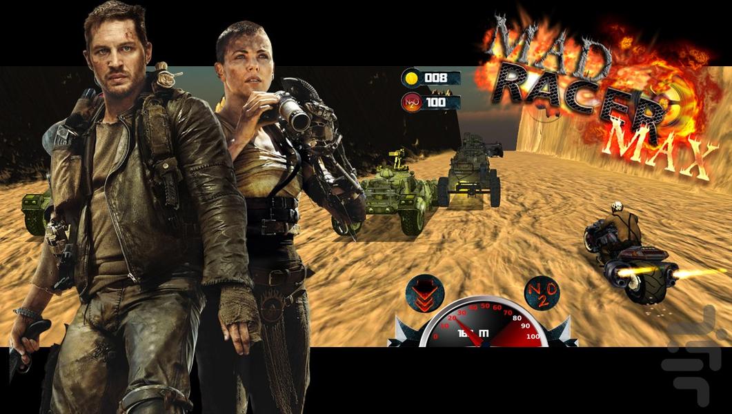 Mad Racer Max - Gameplay image of android game