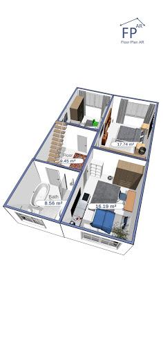 Floor Plan AR Room Measurement - Image screenshot of android app