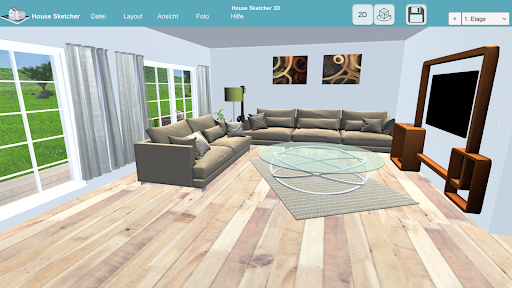 HOUSE SKETCHER | 3D FLOOR PLAN - Image screenshot of android app