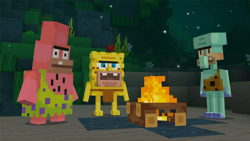 Mod SpongeBob for Minecraft PE - عکس برنامه موبایلی اندروید