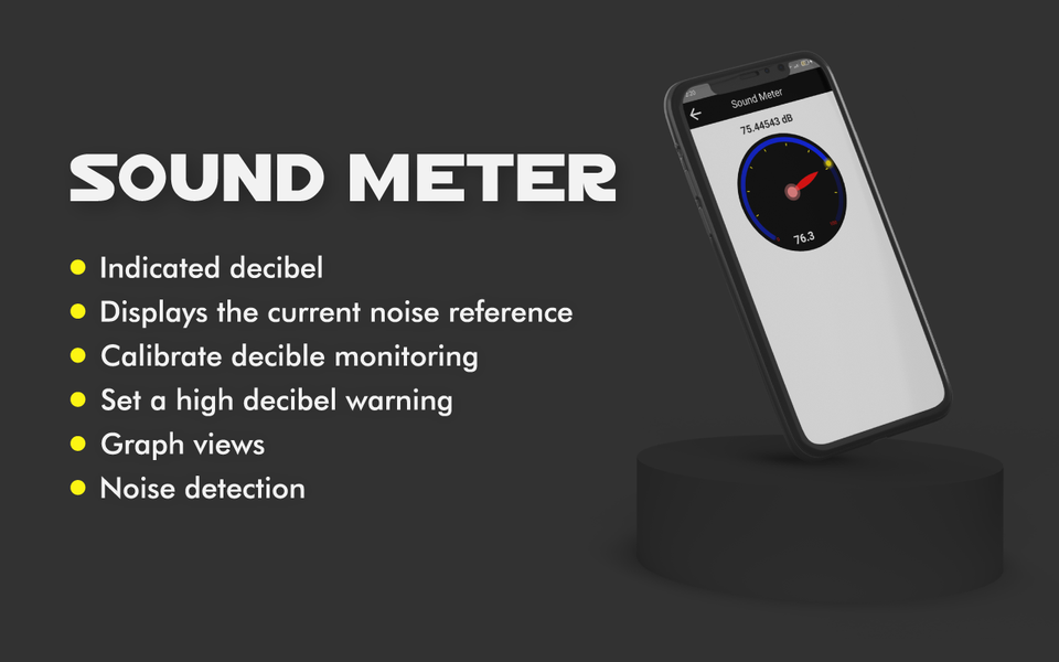 Sound Meter Pro - Image screenshot of android app