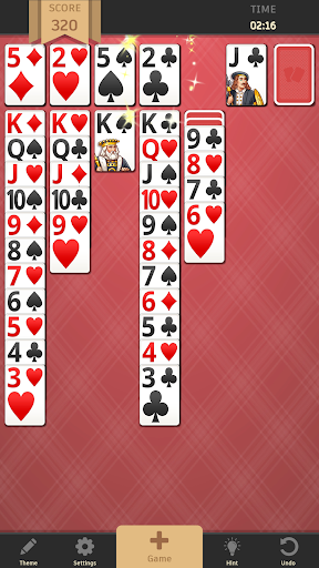Solitaire games - Gameplay image of android game