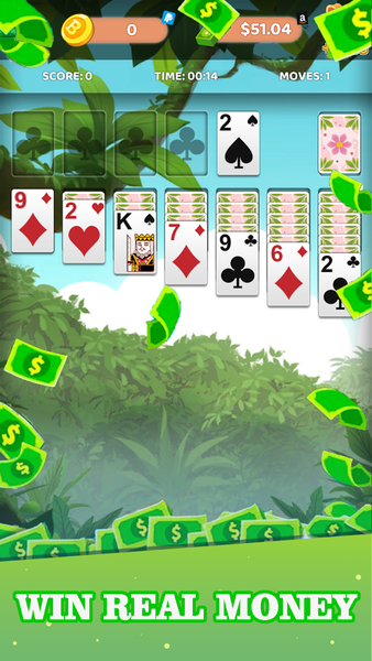 Cash Solitaire:Win Money - عکس بازی موبایلی اندروید