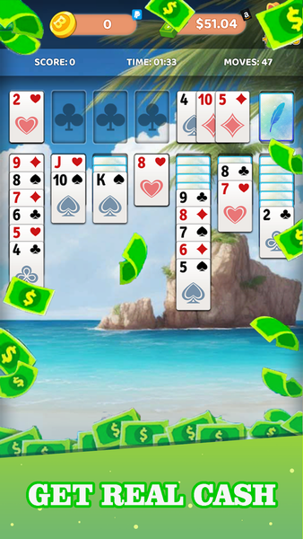 Cash Solitaire:Win Money - عکس بازی موبایلی اندروید