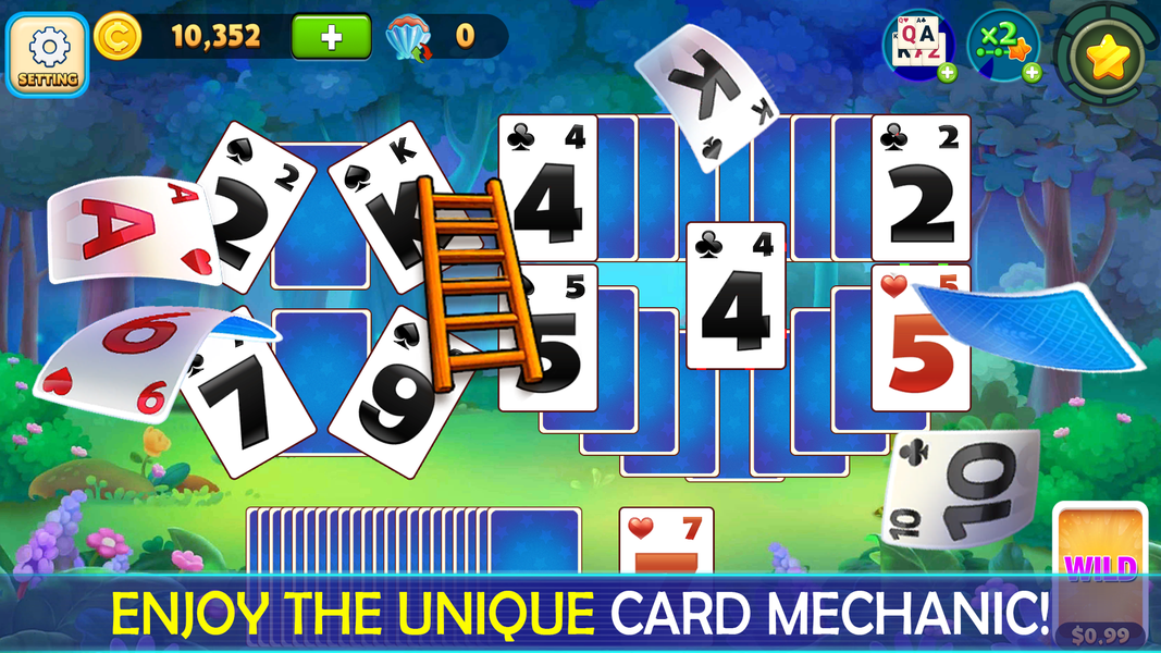 Solitaire Fun: Island TriPeak - عکس بازی موبایلی اندروید