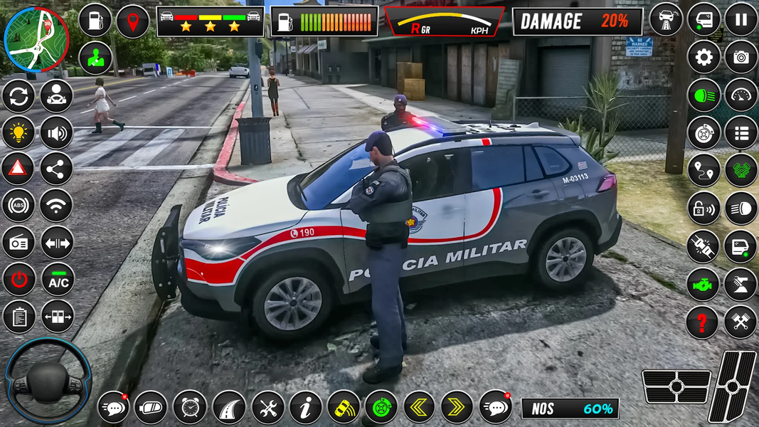 Police Car Games Cop Car Chase - عکس بازی موبایلی اندروید