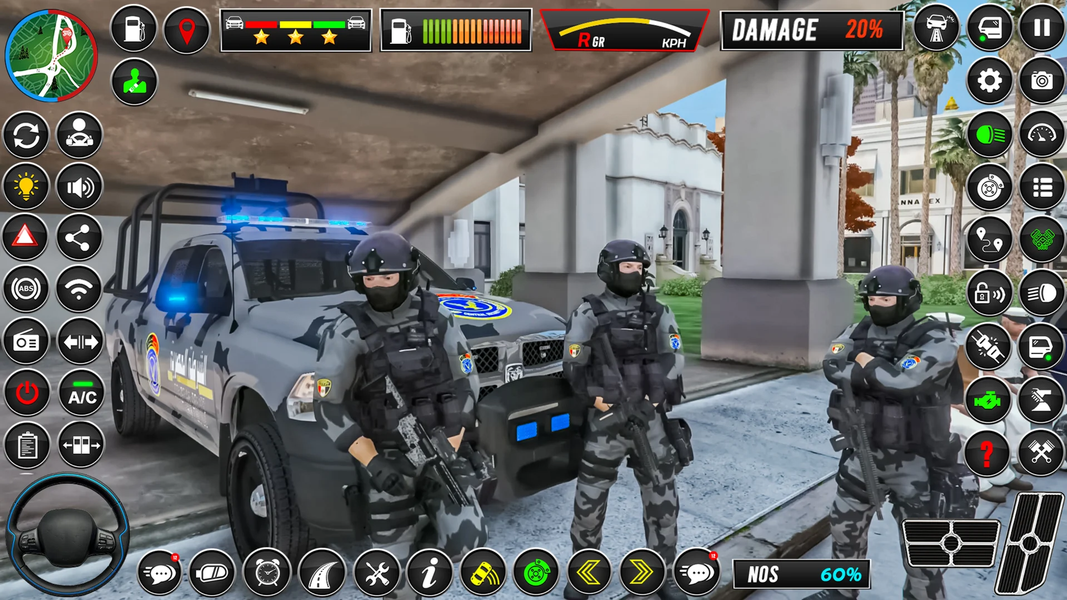 Police Car Games Cop Car Chase - عکس بازی موبایلی اندروید