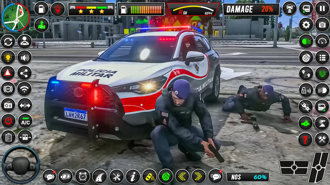 Police Car Games Cop Car Chase - عکس بازی موبایلی اندروید