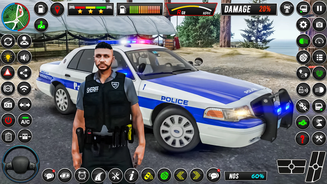Police Car Games Cop Car Chase - عکس بازی موبایلی اندروید