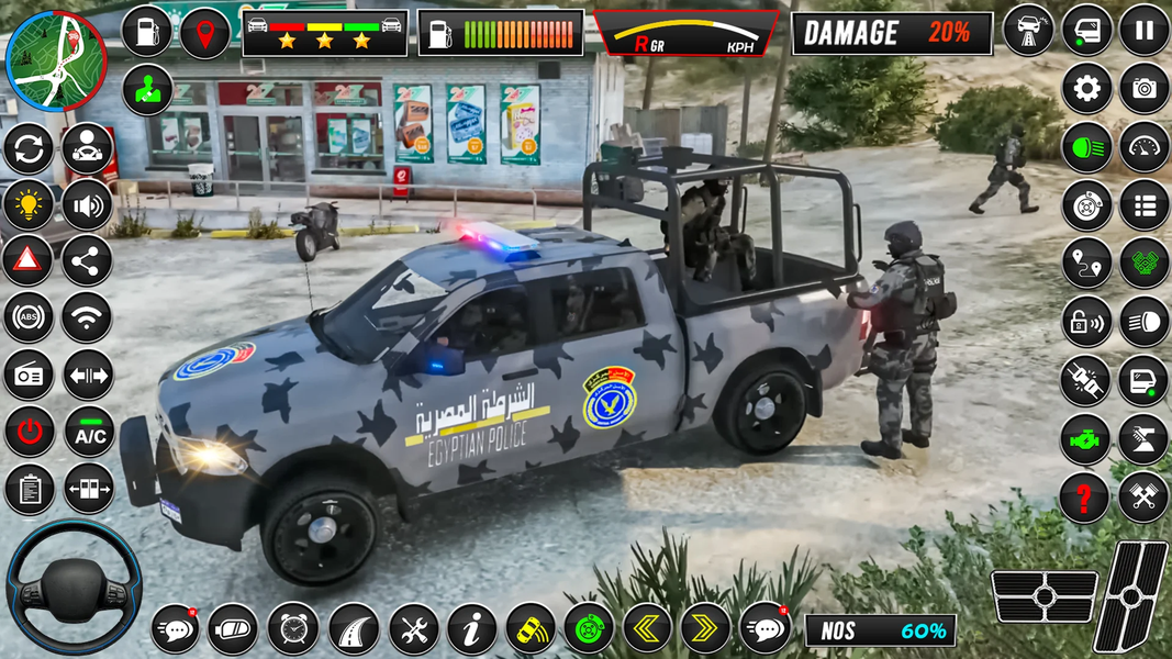Police Car Games Cop Car Chase - عکس بازی موبایلی اندروید