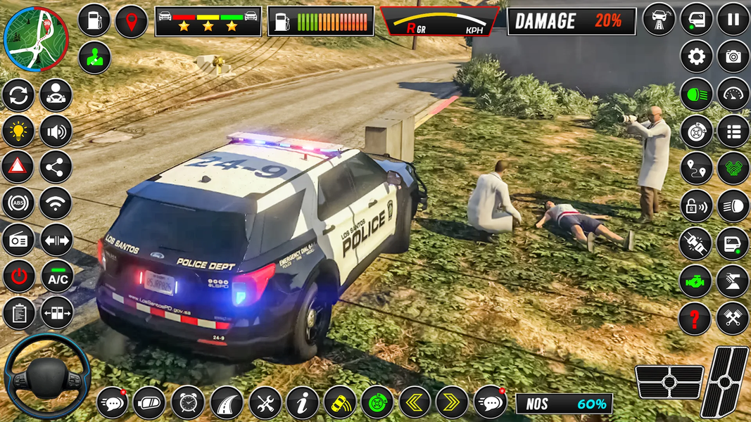 Police Car Games Cop Car Chase - عکس بازی موبایلی اندروید