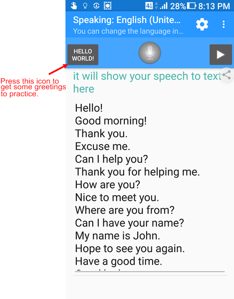 Languages pronunciation - عکس برنامه موبایلی اندروید