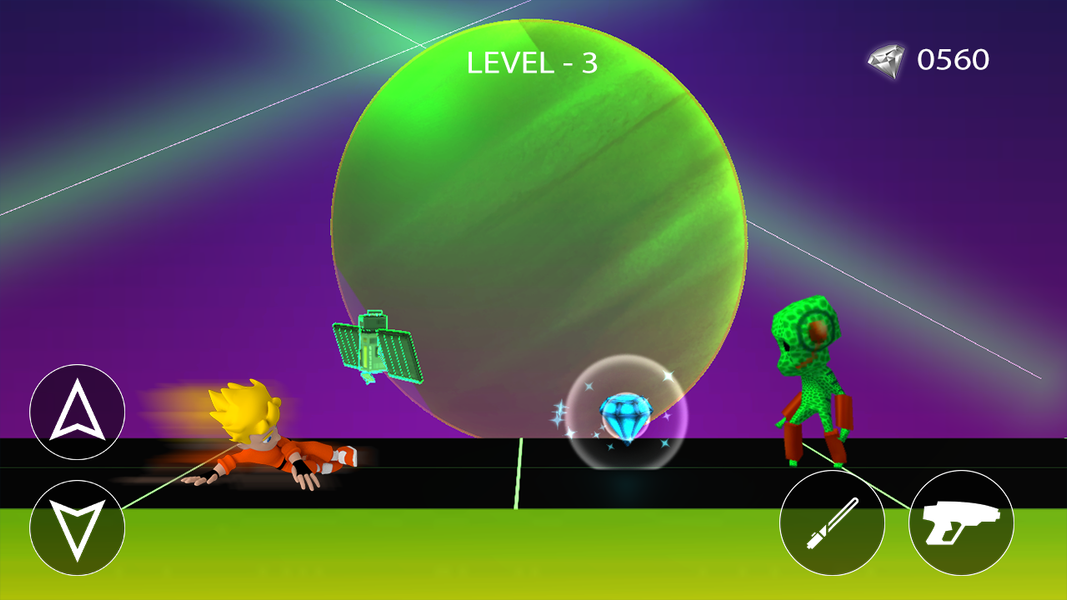 Space Escape Run - عکس بازی موبایلی اندروید