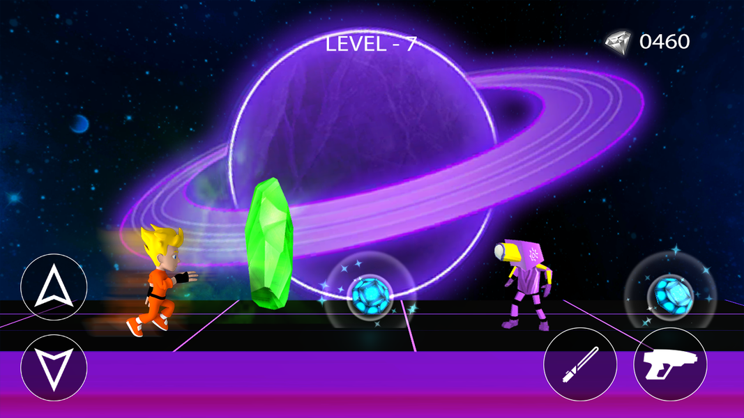 Space Escape Run - عکس بازی موبایلی اندروید
