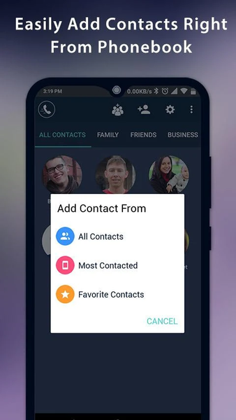 Speed Dial Widget - Quick and - عکس برنامه موبایلی اندروید