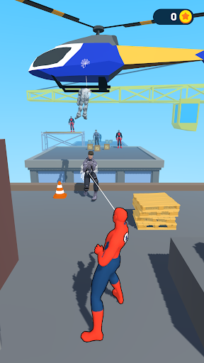 Web Shot: Rope swing hero game - عکس برنامه موبایلی اندروید