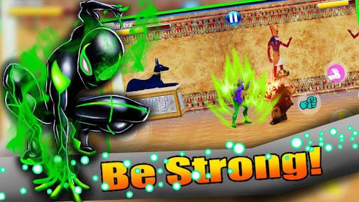 Power Amazing Frog Spider Rope Fight - Gameplay image of android game