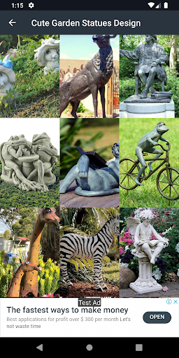 Cute Garden Statues Design Ideas - عکس برنامه موبایلی اندروید