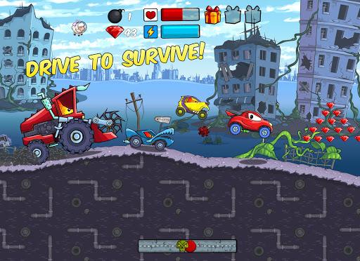 Car Eats Car - Apocalypse Race - عکس بازی موبایلی اندروید