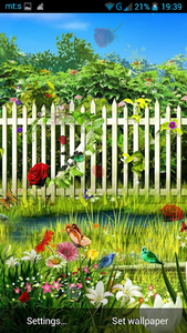 Spring HD Backgrounds - Live Wallpaper HD  Flower fence, Spring background,  Spring time