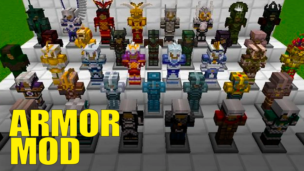 Armor Mod for Minecraft PE - Image screenshot of android app