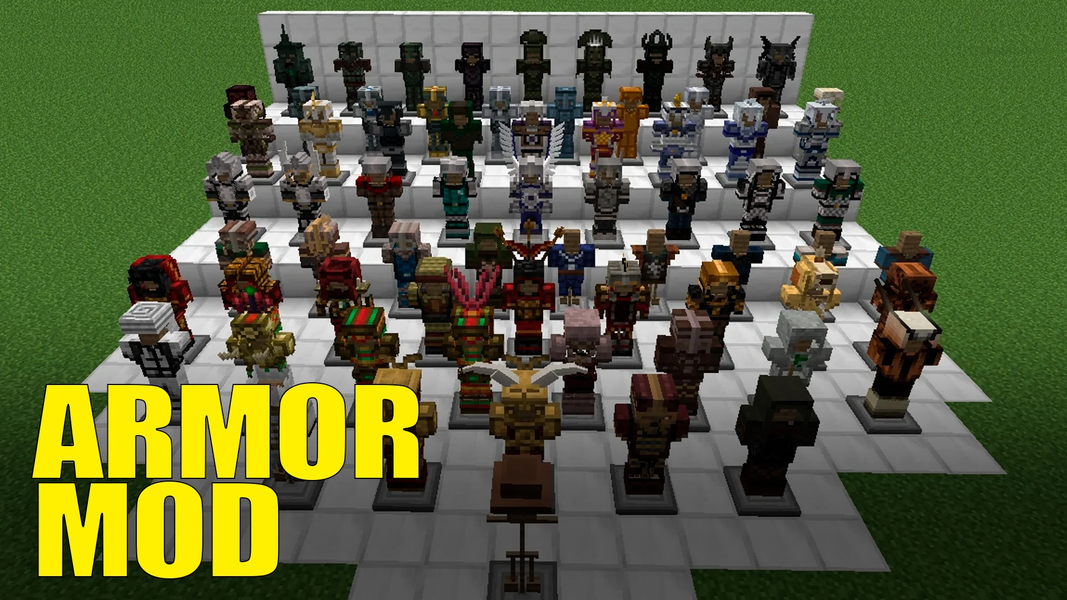 Armor Mod for Minecraft PE - Image screenshot of android app