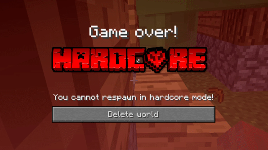 Hardcore Mod for Minecraft PE - Image screenshot of android app