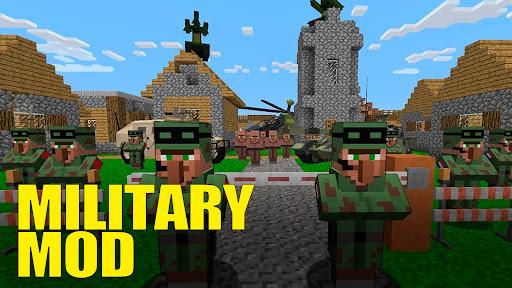 Military Mod for Minecraft PE - Image screenshot of android app