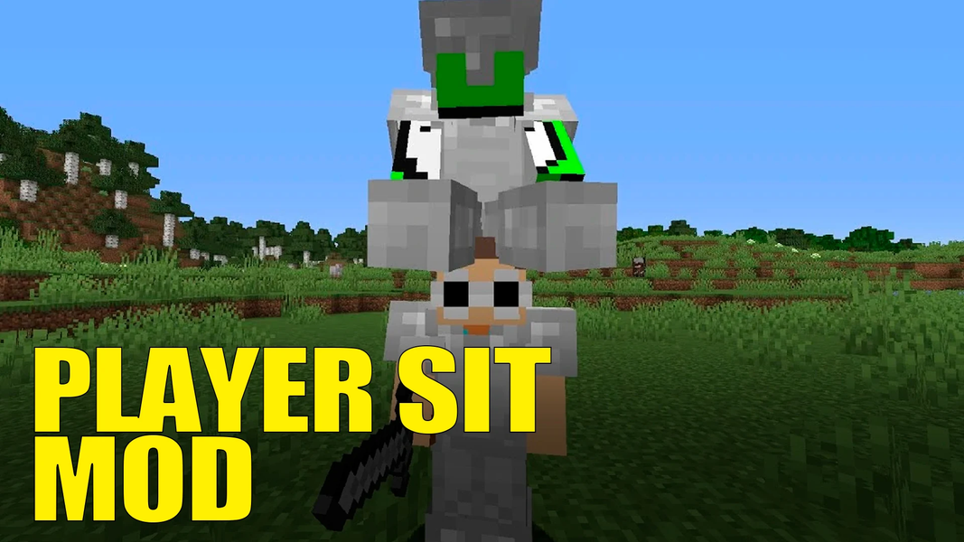 Sit Player Mod for Minecraft - عکس برنامه موبایلی اندروید