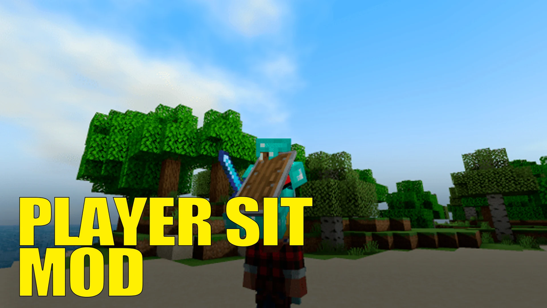 Sit Player Mod for Minecraft - عکس برنامه موبایلی اندروید