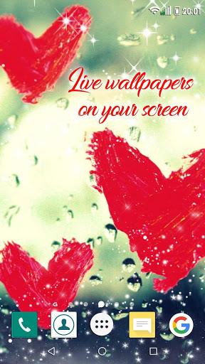 Valentine Live Wallpaper - عکس برنامه موبایلی اندروید