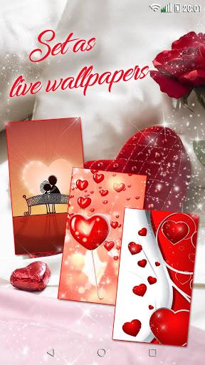 Valentine Live Wallpaper - عکس برنامه موبایلی اندروید