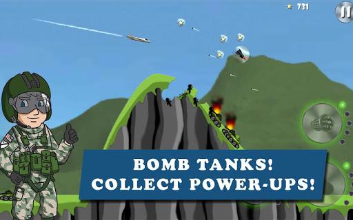 Carpet Bombing - Gameplay image of android game