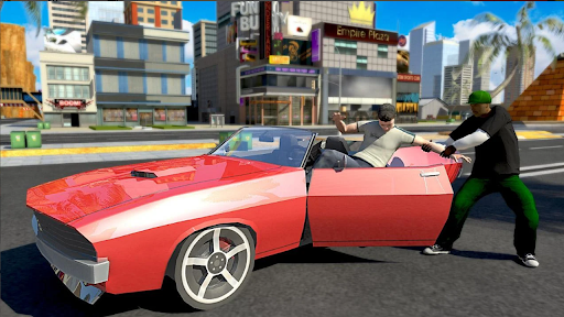 San Andreas Crime City Theft - Gameplay image of android game