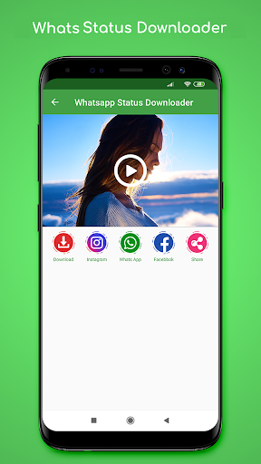 Save Status 2020, video downloader and story saver - عکس برنامه موبایلی اندروید