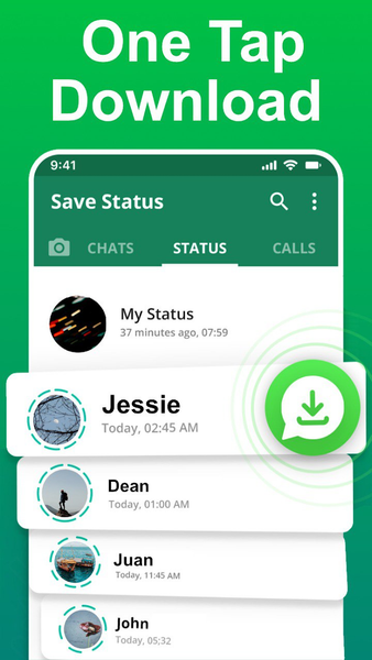 GB Version: Status Saver - عکس برنامه موبایلی اندروید