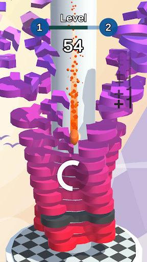 Stack Fall - Gameplay image of android game