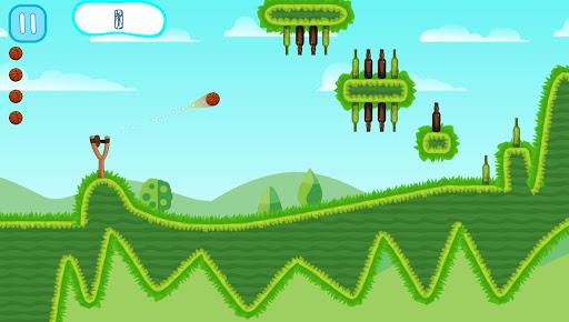 Bottles Hit Knock Down - Gameplay image of android game